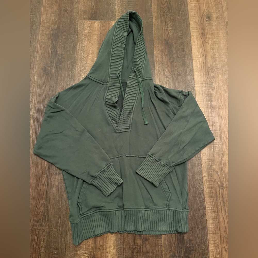 Aerie Down-to-Earth Henley Hoodie
